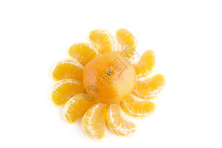 圣诞橙子设计植物活力物品食物橙子白色饮食静物圆圈健康图片