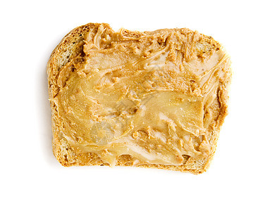 花生酱和蜂蜜静物黄油面包服务调味品数数早餐传播生产物品图片