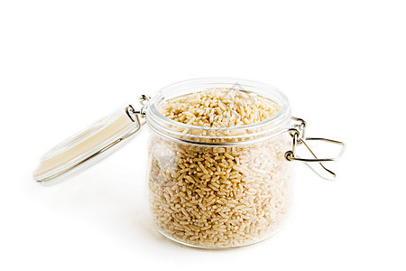 整个谷物即时稻米主食棕色静物食物大部分营养生产数数粮食活力图片