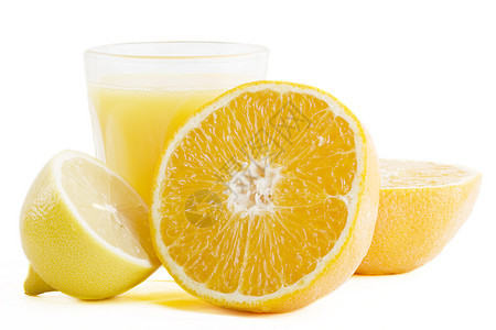 新鲜果汁食物柠檬早餐水果静物饮食健康杯子营养玻璃图片