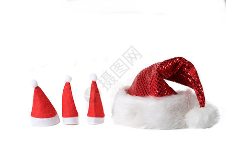 圣诞帽子季节性圣帽季节红色图片