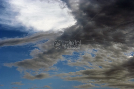 下雨前的天空风暴雨云灰色地区多云苍穹景观图片