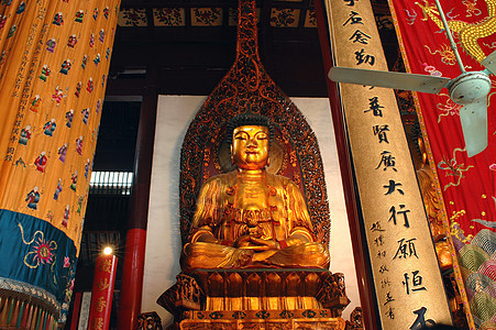 寺庙内  上海雕塑雕像纪念碑佛教徒宗教图片