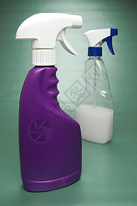清洁产品家务塑料洗涤剂消毒剂生物打扫篮子单元海绵蓝色图片