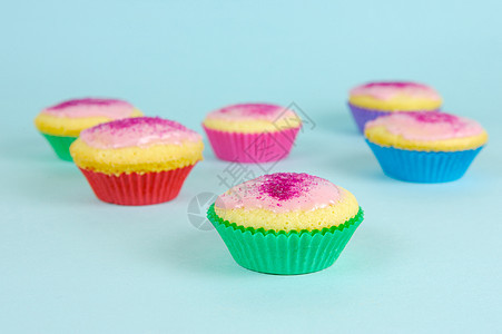 Cup Cakes 杯蛋糕食物蜡烛庆典杯子蛋糕派对糖果图片