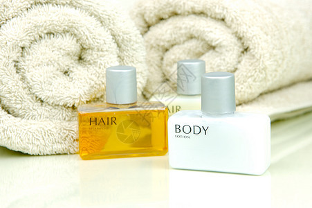 毛发和身体凝胶温泉肥皂洗发水产品洗剂瓶子淋浴护发素酒店图片