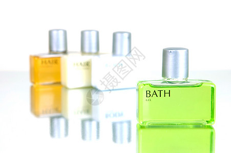毛发和身体肥皂酒店洗澡美丽淋浴浴室温泉白色毛巾洗剂图片