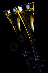 闪耀的葡萄酒派对酒精玻璃黑色白色眼镜庆典饮料图片