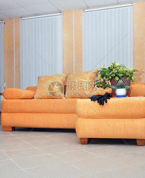 现代风格的休息室地毯安装手套客厅前厅桌子阁楼餐具家具房子图片