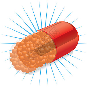 红药丸胶囊药品反射医疗心脏病学药剂红色科学图片