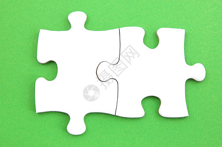 拼谜背景白色优胜者空白游戏玩具创造力拼图商业解决方案背景图片