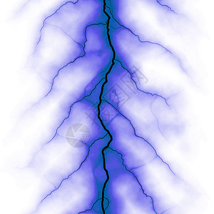 闪电博物绘画颠簸蓝色收费电气天空闪光危险震惊点燃图片
