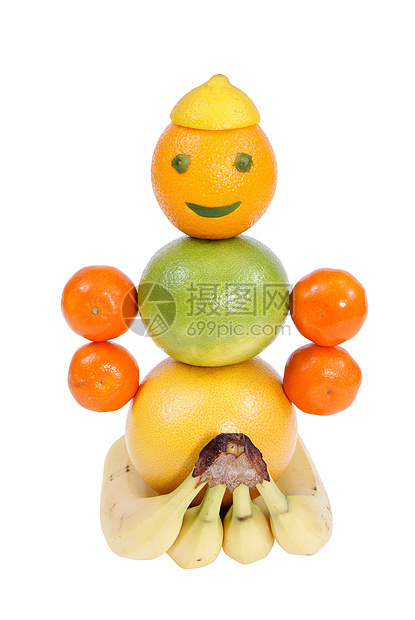水果橘子香蕉橙子热带柚子食物图片