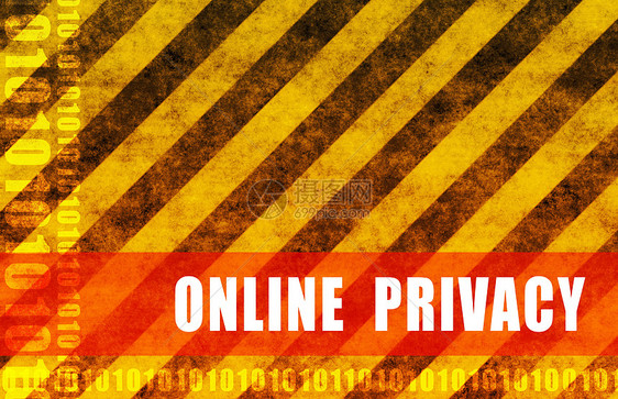 在线隐私条纹警告网络推介会黑色黄色技术线条损失安全图片