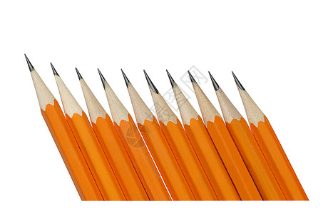 铅笔办公用品设计写作概念性教育石墨元素黄色商业背景图片