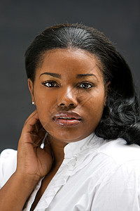 美丽的非洲妇女女性女士女孩白色黑色棕色图片
