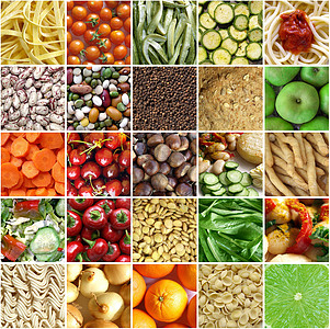 食物拼合食品发芽饮食沙拉洋葱胡椒水果美食香米面条营养图片