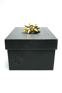 礼品盒礼物白色盒子展示庆典黑色图片