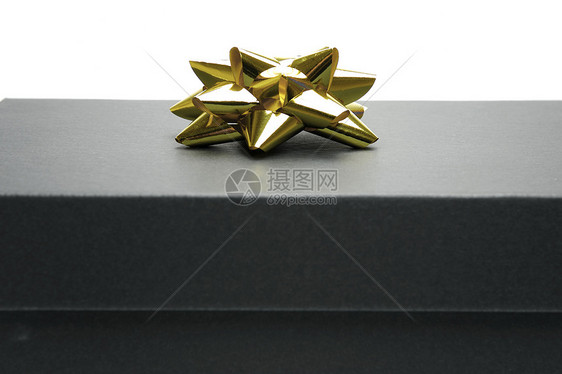 礼品盒礼物盒子白色展示黑色庆典图片