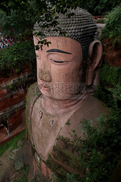 佛纪念碑观光石头菩萨地标悬崖岩石宗教雕像遗产图片