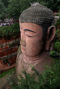 佛悬崖宗教岩石旅行历史地标雕像雕刻爬坡上帝图片