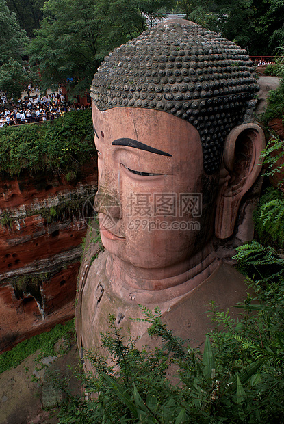 佛悬崖宗教岩石旅行历史地标雕像雕刻爬坡上帝图片