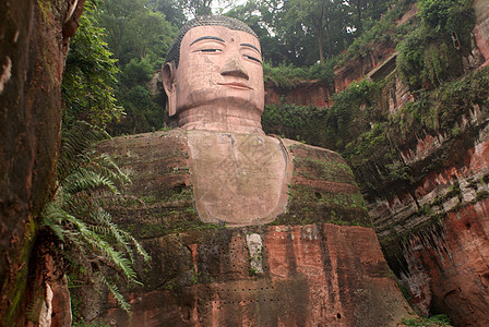 佛宗教山腰旅行遗产悬崖历史石头观光地标洞穴图片