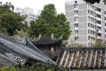 中国大楼 建筑制品陶瓷平铺建筑学阁楼财产石头屋顶遗产建造图片