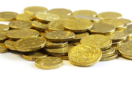 澳大利亚元硬币货币储蓄金子青铜图片