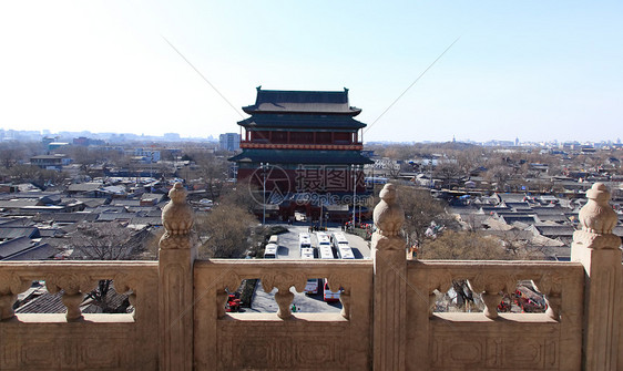 北京正式的城市鼓塔 北京首都历史城市中心文化多样性图片