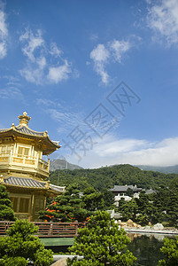 中国建筑红色照片墙纸旅行建筑传统图片