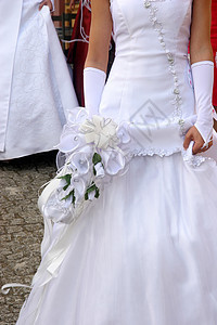 新娘美丽妻子希望女孩仪式玫瑰青年女性项链女士图片
