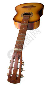 音响吉他木头棕色细绳音乐白色声学绳索挡泥板乐器图片