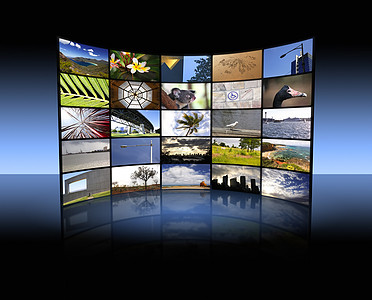 tv 面板视频宽屏互联网工具广告娱乐控制板展示黑色推介会图片