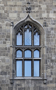 哥特窗口彩色窗户玻璃热情历史建筑学教会水平省会城市图片