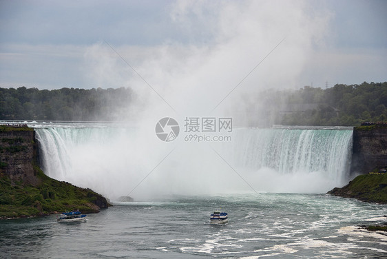 加拿大尼亚加拉瀑布瀑布旅游天空旅行目的地绿色地方图片