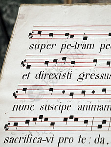 中世纪教会音乐拉丁福音古董器官信仰标签图片
