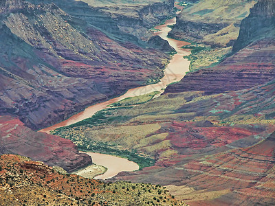 美国大峡谷旅行天际峡谷沙漠天空岩石风景图片