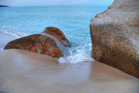 Koh Samui 泰国天空公园太阳国家假期海滩热带气候地标游泳图片