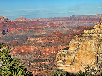 美国大峡谷天际旅行岩石天空峡谷风景沙漠图片