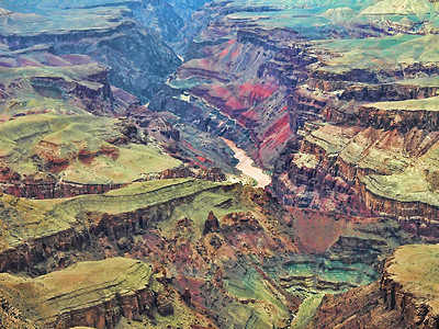 美国大峡谷天际峡谷天空旅行风景沙漠岩石图片