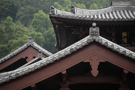 中国庙屋顶功夫城市村庄建筑学景观黏土水泥风景住宅遗产图片