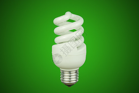 低能灯泡背景发电螺旋绿色摄影对象节能水平环境保护环境图片