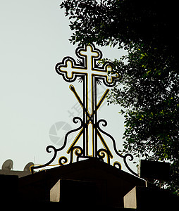 开罗的科普基督教十字图片