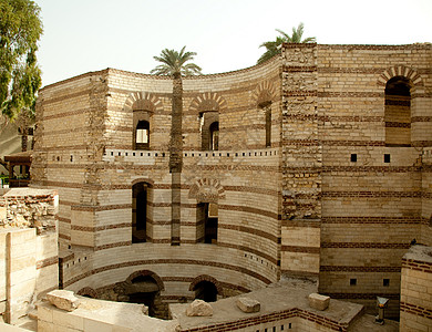 开罗科普特地区巴比伦古罗马塔图片