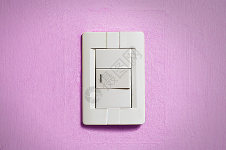 白灯开关紫色电压白色出口房子网络粉色插座活力力量图片
