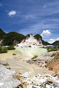 采石工程工业池塘矿物爬坡石头大理石碎石水池石灰石矿业图片