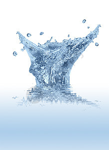 水喷溢口渴设计蓝色饮食液体气泡饮料元素自然图片