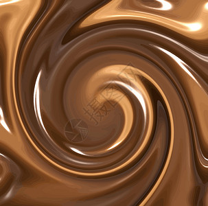 熔化巧克力旋转糖果牛奶棕色食物漩涡图片