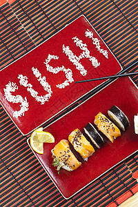 寿司膳食熟鱼健康饮食文化美食筷子饮食食物海鲜海藻生活方式图片